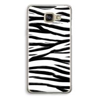 Zebra pattern: Samsung Galaxy A5 (2016) Transparant Hoesje