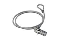 Ednet 64134 kabelslot Grijs, Zilver 1,5 m