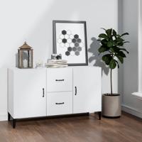Dressoir 100x36x60 cm bewerkt hout wit