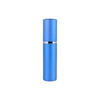 Luxe Mini Parfum Flesje - Navulbaar - 5 ml - Reisflesje - Parfumverstuiver - Mat Blauw