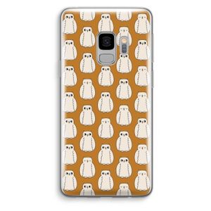 Uilen: Samsung Galaxy S9 Transparant Hoesje