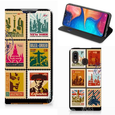 Samsung Galaxy A30 | Book Cover | Postzegels