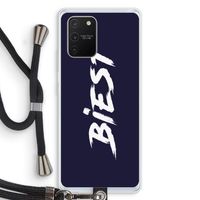 Biest: Samsung Galaxy S10 Lite Transparant Hoesje met koord