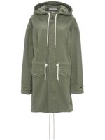 JW Anderson parka à capuche - Vert - thumbnail