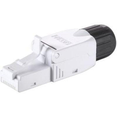 Equip 121162 kabel-connector RJ-45 Zwart, Wit