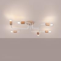 Moderne witte Kroonluchter TIMBO 6