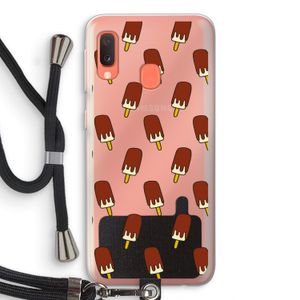 Yummy: Samsung Galaxy A20e Transparant Hoesje met koord