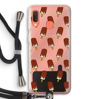 Yummy: Samsung Galaxy A20e Transparant Hoesje met koord