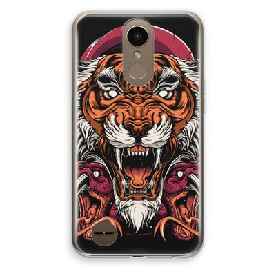 Tiger and Rattlesnakes: LG K10 (2017) Transparant Hoesje