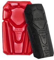 Blåkläder 4027 kniebeschermers one size zwart/rood Blåkläder 4027 kniebeschermers one size zwart/rood
