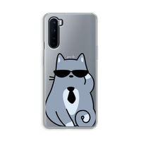 Cool cat: OnePlus Nord Transparant Hoesje