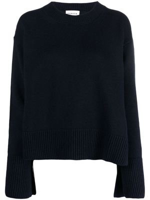 P.A.R.O.S.H. pull en laine à manches amples - Bleu