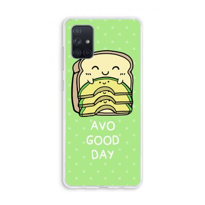 Avo Good Day: Galaxy A71 Transparant Hoesje