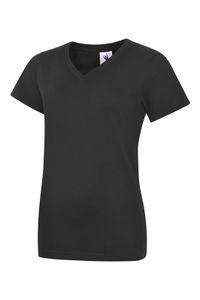 Uneek UC319 Ladies Classic V Neck T-Shirt