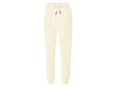 esmara Dames fleece broek (Crème, L (44/46))