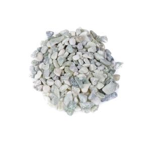 Decoratie steentjes - lichtgrijs - 1050 gram - kiezelstenen - hobby stenen