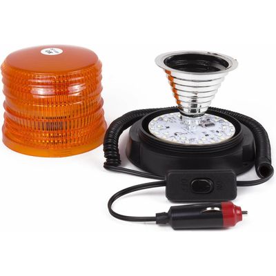 Benson Zwaailamp/waarschuwingslicht - oranje - LED - 12V