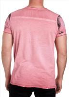 Rusty Neal - Heren T-shirt Koraal - 15045 - thumbnail