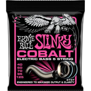 Ernie Ball 2737 Slinky Cobalt 040-125 snarenset voor 5-snarige elektrische basgitaar