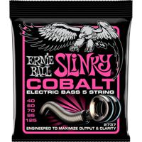 Ernie Ball 2737 Slinky Cobalt 040-125 snarenset voor 5-snarige elektrische basgitaar - thumbnail