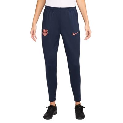 Nike FC Barcelona Strike Trainingsbroek 2025-2026 Dames Donkerblauw Oranje