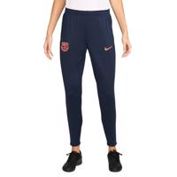 Nike FC Barcelona Strike Trainingsbroek 2025-2026 Dames Donkerblauw Oranje Nike FC Barcelona Strike Trainingsbroek 2025-2026 Dames Donkerblauw Oranje