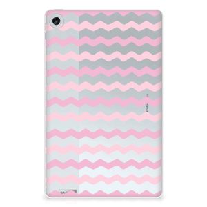 Lenovo Tab M10 Plus (3e generatie) Hippe Hoes Waves Roze