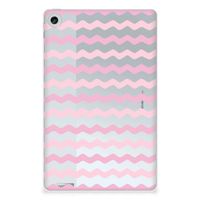 Lenovo Tab M10 Plus (3e generatie) Hippe Hoes Waves Roze