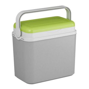 Koelbox grijs/groen 10 liter 30 x 19 x 28 cm