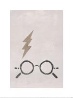 Kunstdruk Harry Potter - the Boy Who Lived 30x40cm