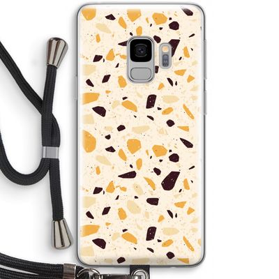 Terrazzo N°13: Samsung Galaxy S9 Transparant Hoesje met koord