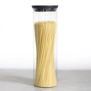 Brabantia stapelbare voorraadpot 1,9 liter - Glas