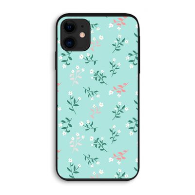 Small white flowers: iPhone 11 Biologisch afbreekbaar hoesje