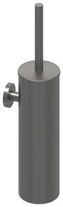 IVY Bond toiletborstelgarnituur geschikt voor wandmontage 40,6 x 8,9 x 12 cm, geborsteld metal black PVD