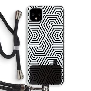 Magic pattern: Pixel 4 XL Transparant Hoesje met koord