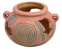 Zolux ornament egyptische pot (9 CM)