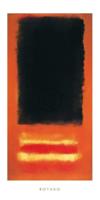 Kunstdruk Mark Rothko - Untitled 50x100cm