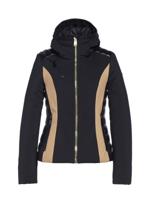 Goldbergh Classy Dames Wintersportjas Black/Latte 42
