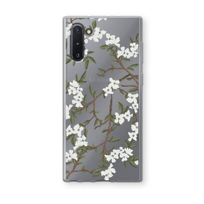 Blossoming spring: Samsung Galaxy Note 10 Transparant Hoesje