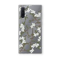 Blossoming spring: Samsung Galaxy Note 10 Transparant Hoesje