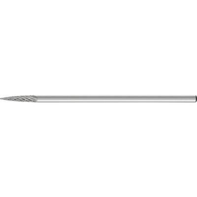 PFERD TOOLS 21222687 Freesstift Hardmetaal Spitsboog Lengte 75 mm Afmeting, Ø 3 mm Werklengte 13 mm Schachtdiameter 3 mm 1 stuks