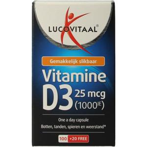Lucovitaal Vitamine D3 25mcg