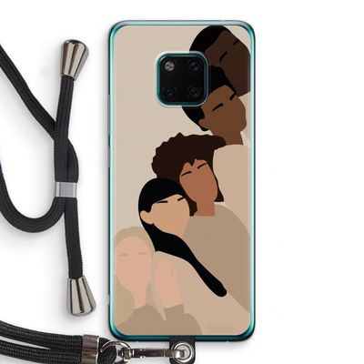 Sweet creatures: Huawei Mate 20 Pro Transparant Hoesje met koord