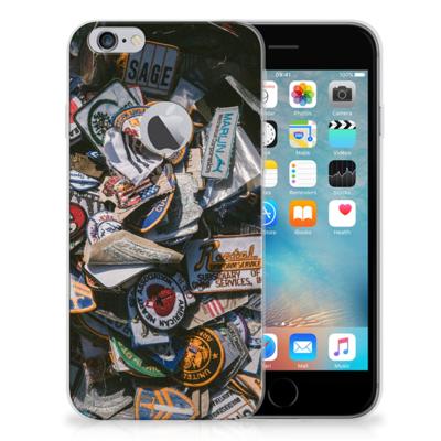 Apple iPhone 6 Plus | 6s Plus | Siliconen hoesje | met foto Badges