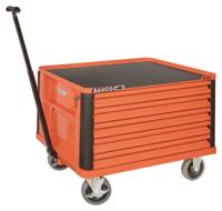 Bahco Opzetkast E72 26" met 5 lades | op wielen | oranje | 693 mm x 510 mm x 542 mm - 1482K5W Bahco Opzetkast E72 26" met 5 lades | op wielen | oranje | 693 mm x 510 mm x 542 mm - 1482K5W