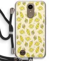 Herfst: LG K10 (2017) Transparant Hoesje met koord