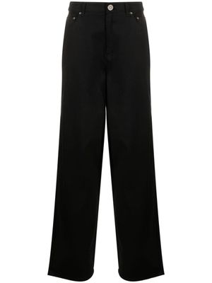 ROTATE BIRGER CHRISTENSEN jean ample à logo - Noir