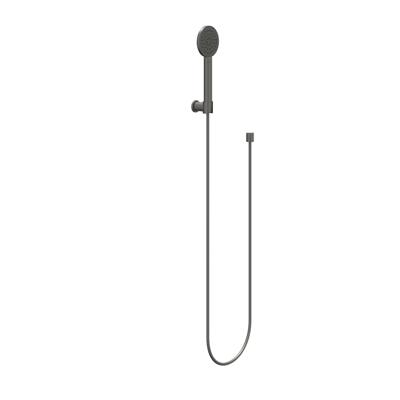 Handdoucheset IVY Set Bestaande Uit Doucheslang 150 cm, Wandhouder En Handdouche Satin Spray Geborsteld Metal Black PVD