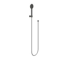Handdoucheset IVY Set Bestaande Uit Doucheslang 150 cm, Wandhouder En Handdouche Satin Spray Geborsteld Metal Black PVD