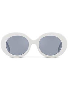 Dolce & Gabbana Eyewear lunettes de soleil à monture ronde - Blanc